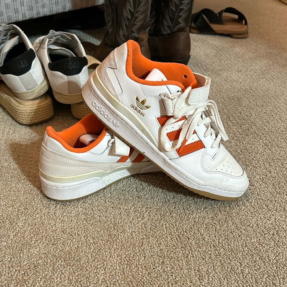 ADIDAS PLATFORM Y2K SAMBAS MIAMI ORANGE